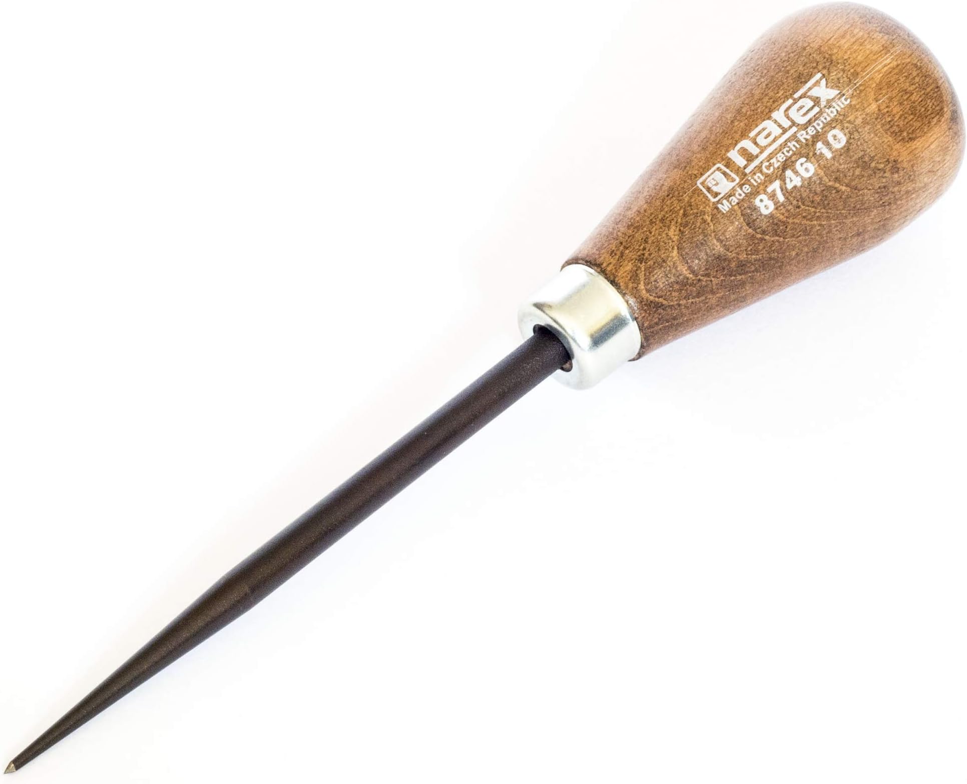 Narex Round Blade Woodworking Scratch Awl conical 6 x 164 mm
