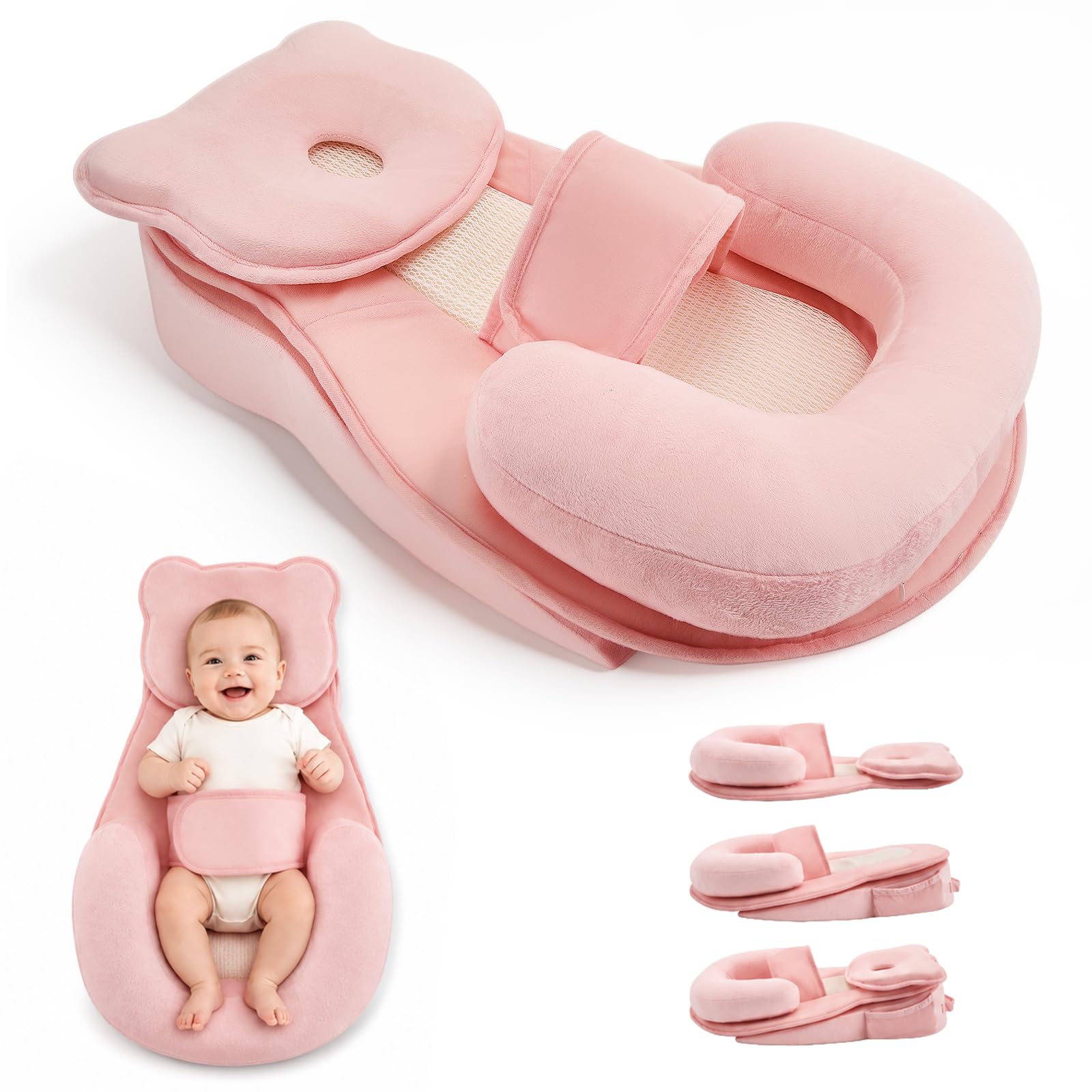 Baby Feeding Support Pillow Adjustable Mom Nursing Breastfeeding Pillow