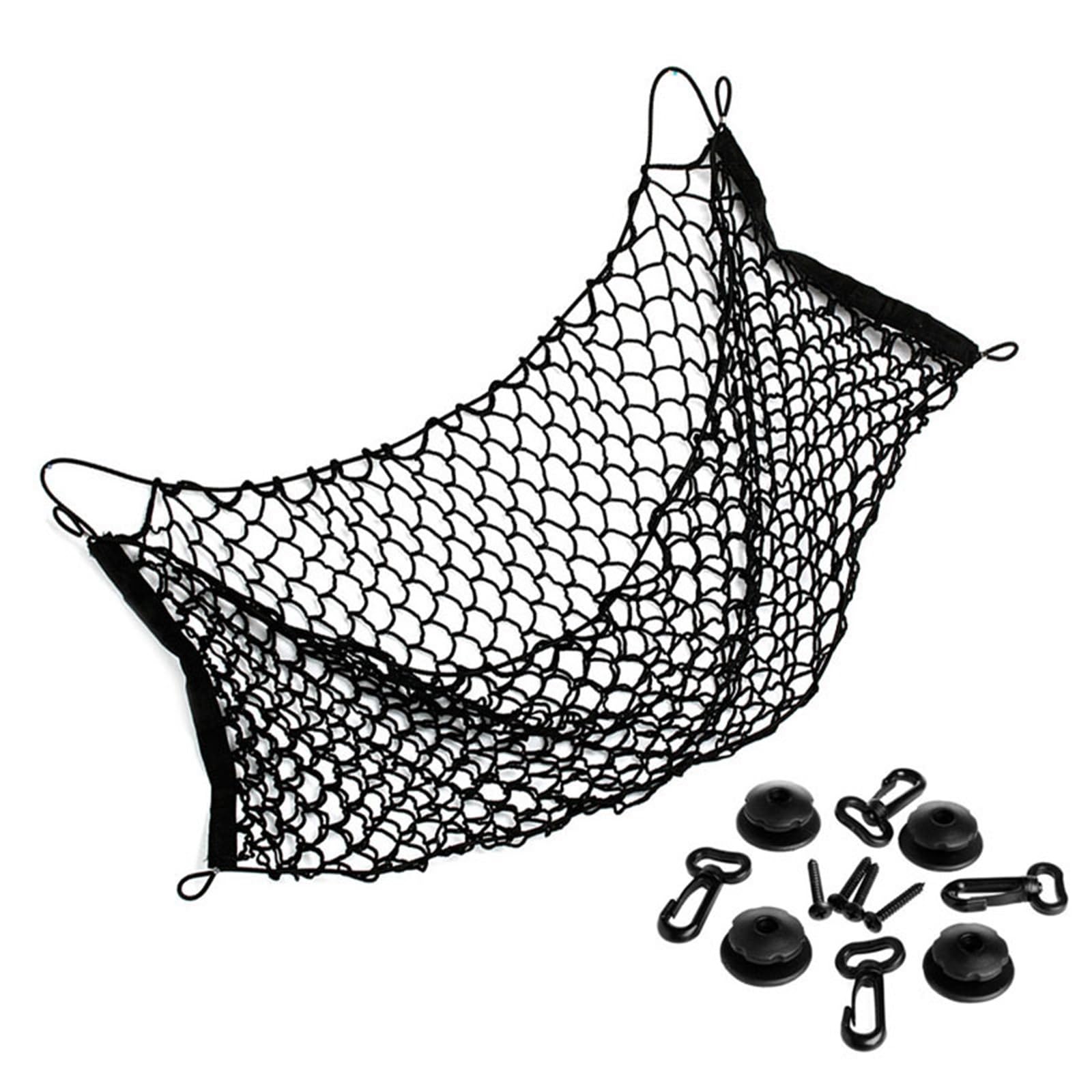 Rete Bagagliaio Auto Protettivo 1 PZ Car Tronco Auto Organizzatore del Carico Posteriore Storage Elastic Carrier Mesh Nylon 90x40cm