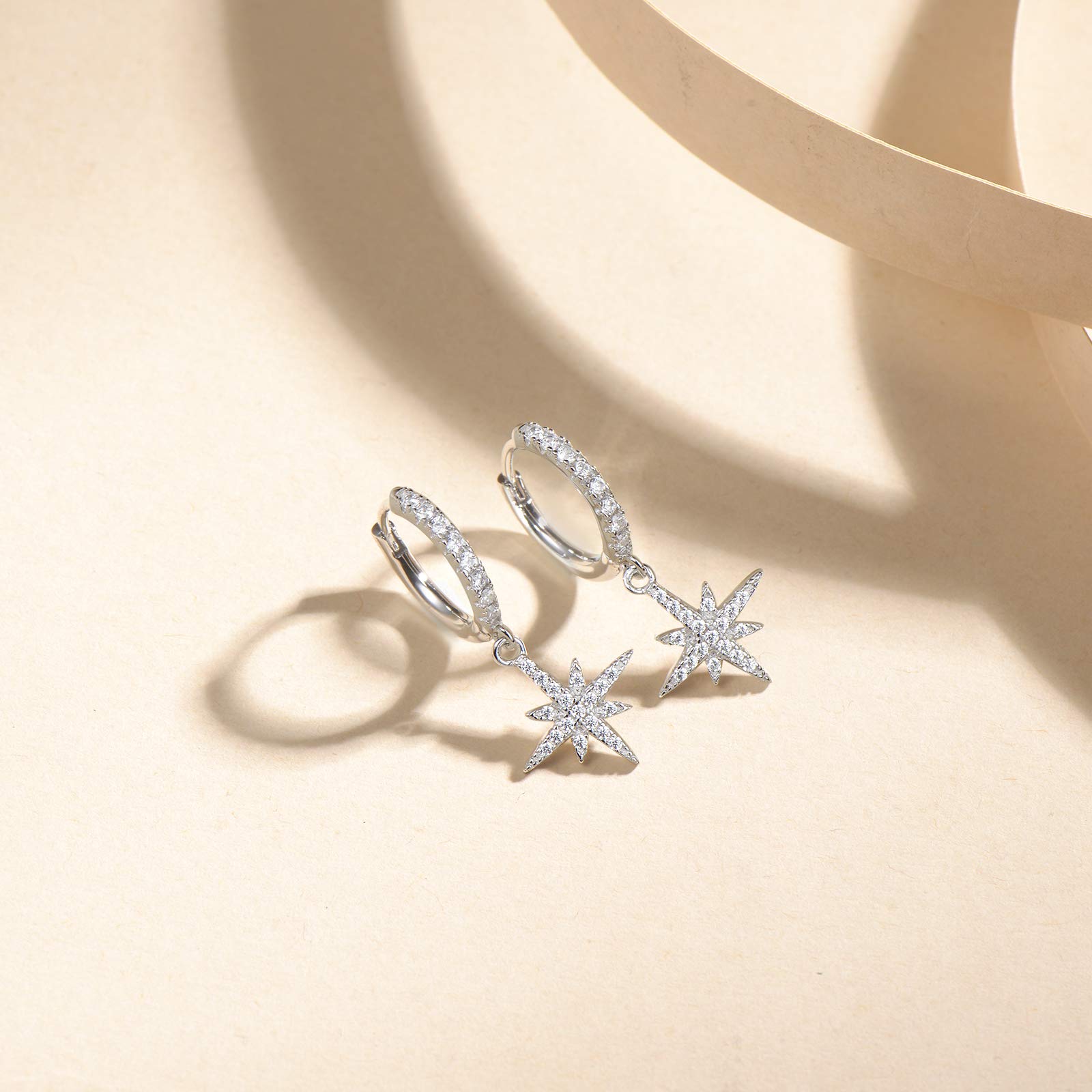 Orecchini a Cerchio a Forma di Cammello/Cavalluccio Marino/Granchio/Tartaruga di Mare in Argento 925 Gioielleria per Donna Ragazze Bijoux