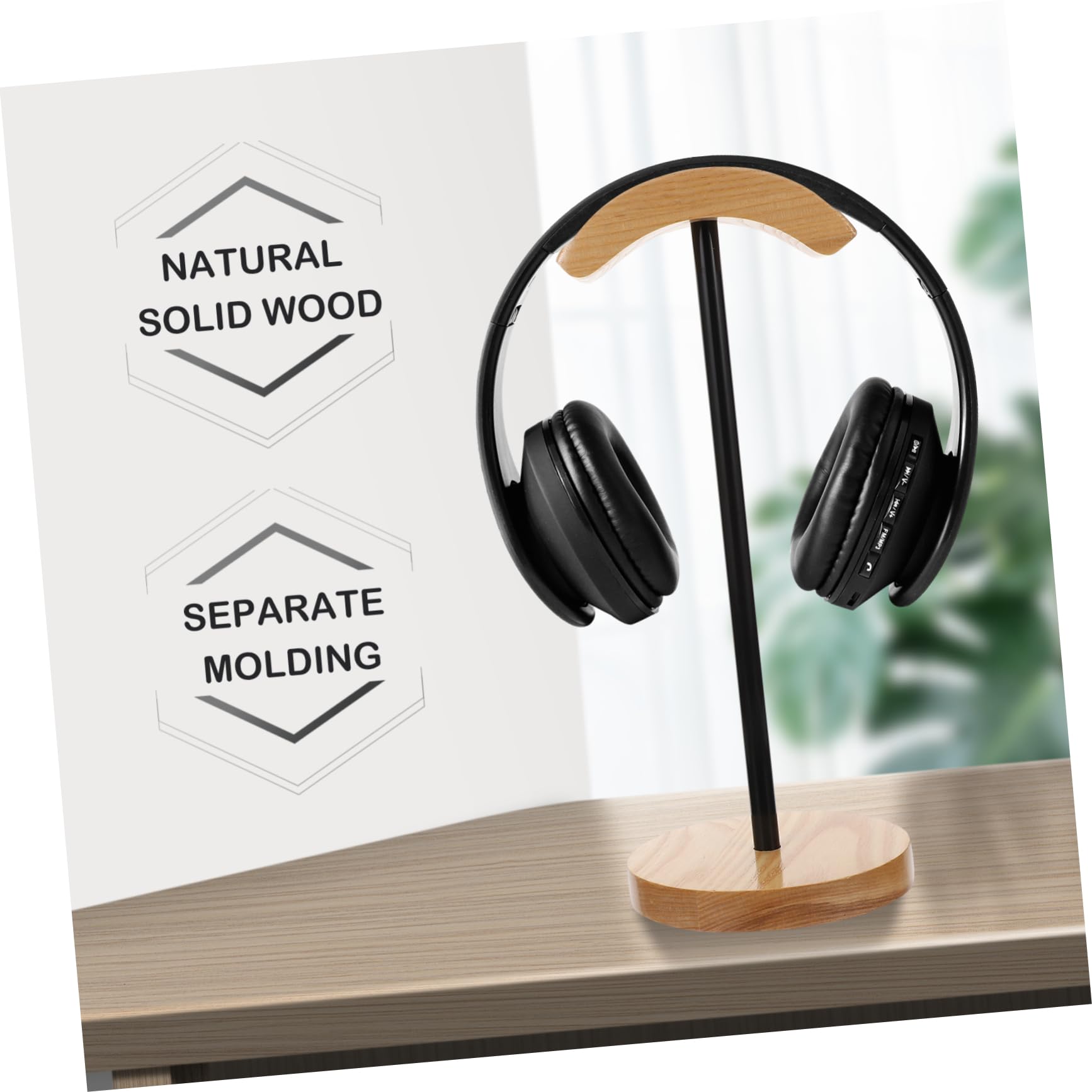 木製 ヘッドセット Amazon | FELTECHELECTR 木製ワイヤレスヘッドスド ヘッドフォン