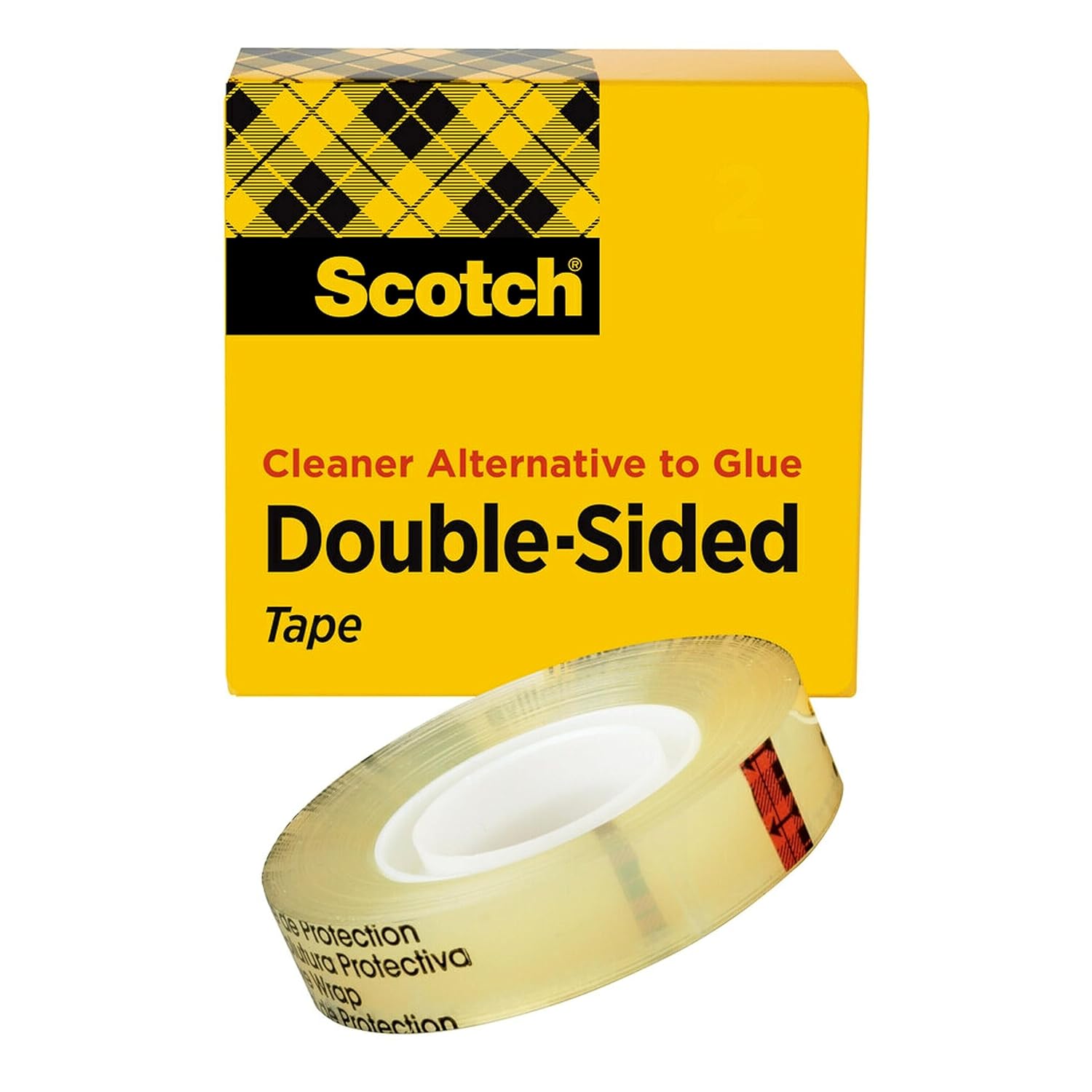 Scotch Double Sided Tape in Box 3/4 x 1299 in (19mm x 33m), 1 roll/box