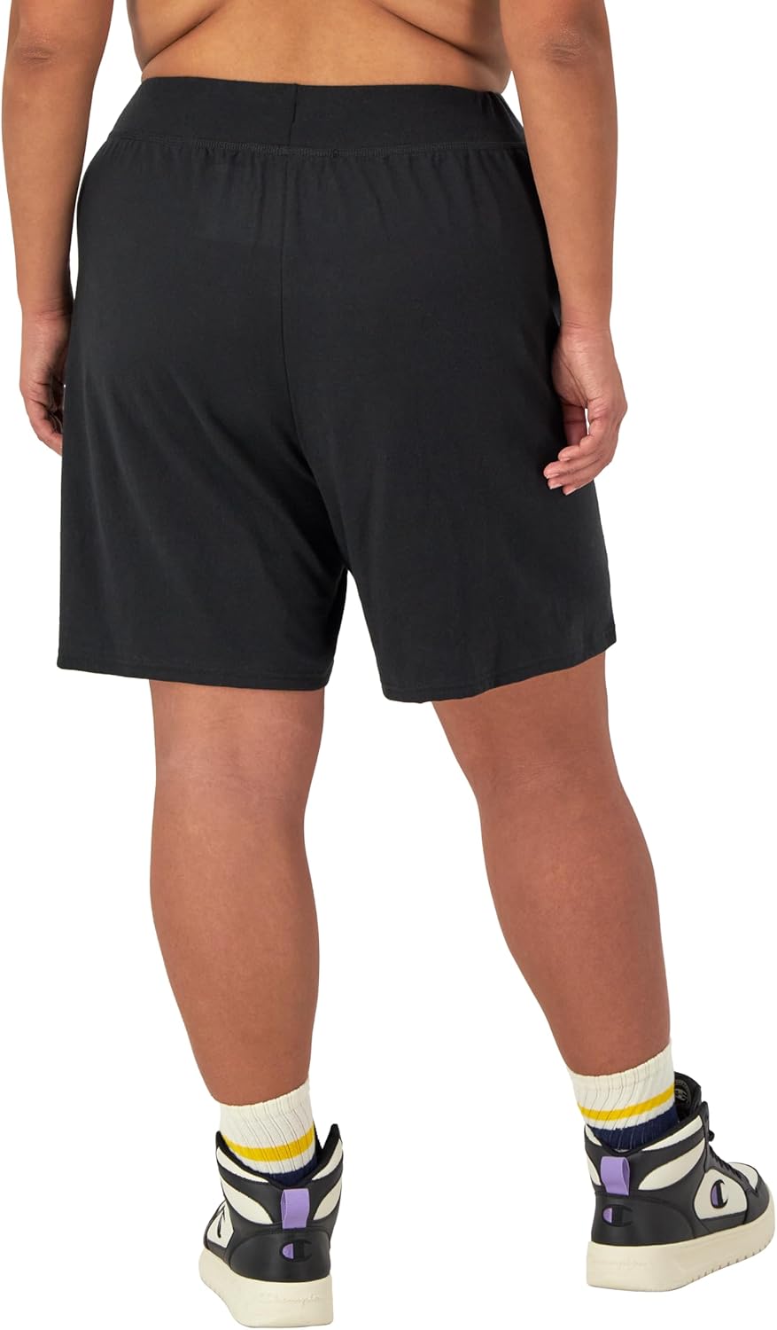 Champion Women's Shorts, Jersey Shorts, Soft, Lightweight, Comfortable Shorts for Women, 5" (Plus Size Available) - Image 3