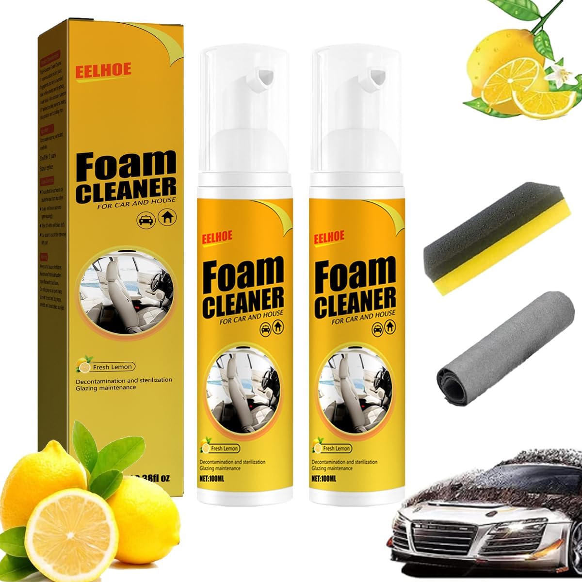 All Around Master Foam Cleaner, Multifunctional Car Foam Cleaner, Foam Cleaner for