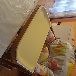 Vassoio Ricambio Per Seggiolone Foppapedretti - Facile Da Lavare, Giallo, 46x24.5cm - Foto 3