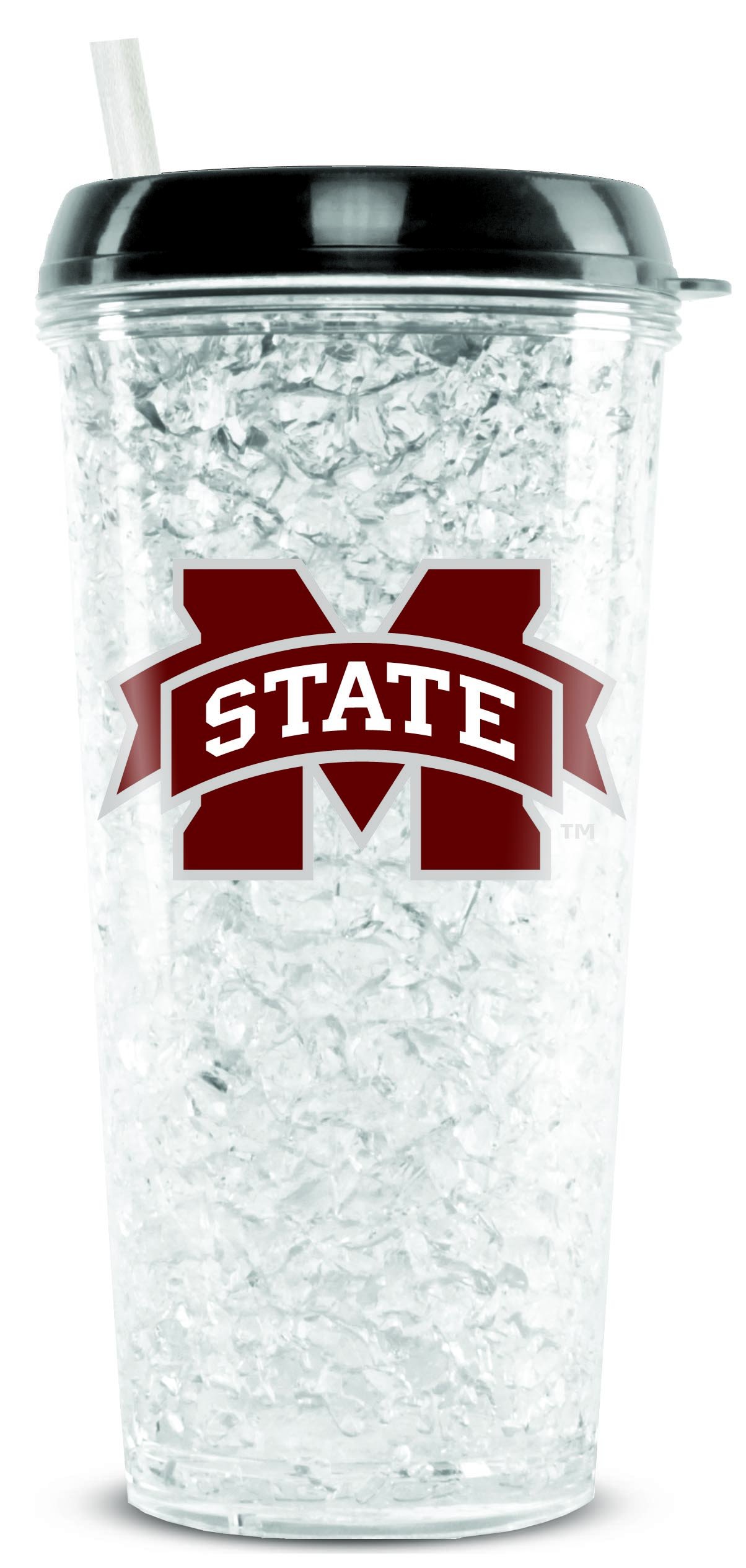 Duck House Sports Mississippi State UNIV Crystal Freezer Tumbler