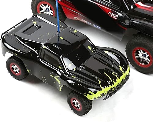 Miniatura 3 de SummitLink Reemplazo de cuerpo personalizado compatible con verde fangoso sobre negro para automóvil o camión RC escala 1/16 (camión no incluido)