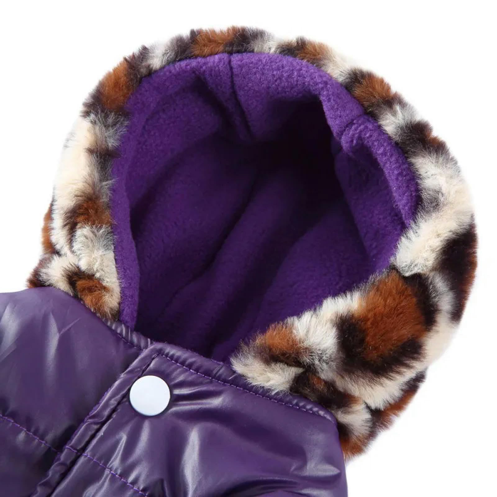 UKKO Hondenjas Winter Hondenkleding Zachte Fleece Hond Jumpsuit Warm