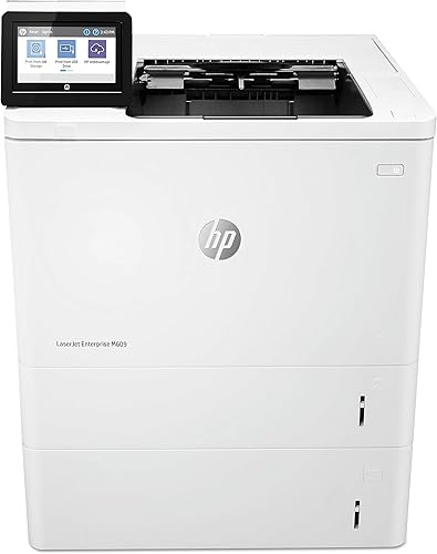 HP LaserJet Enterprise M609x Impresora dúplex monocromática con un año, el siguiente día laborable, garantía in situ y bandeja de papel adicional