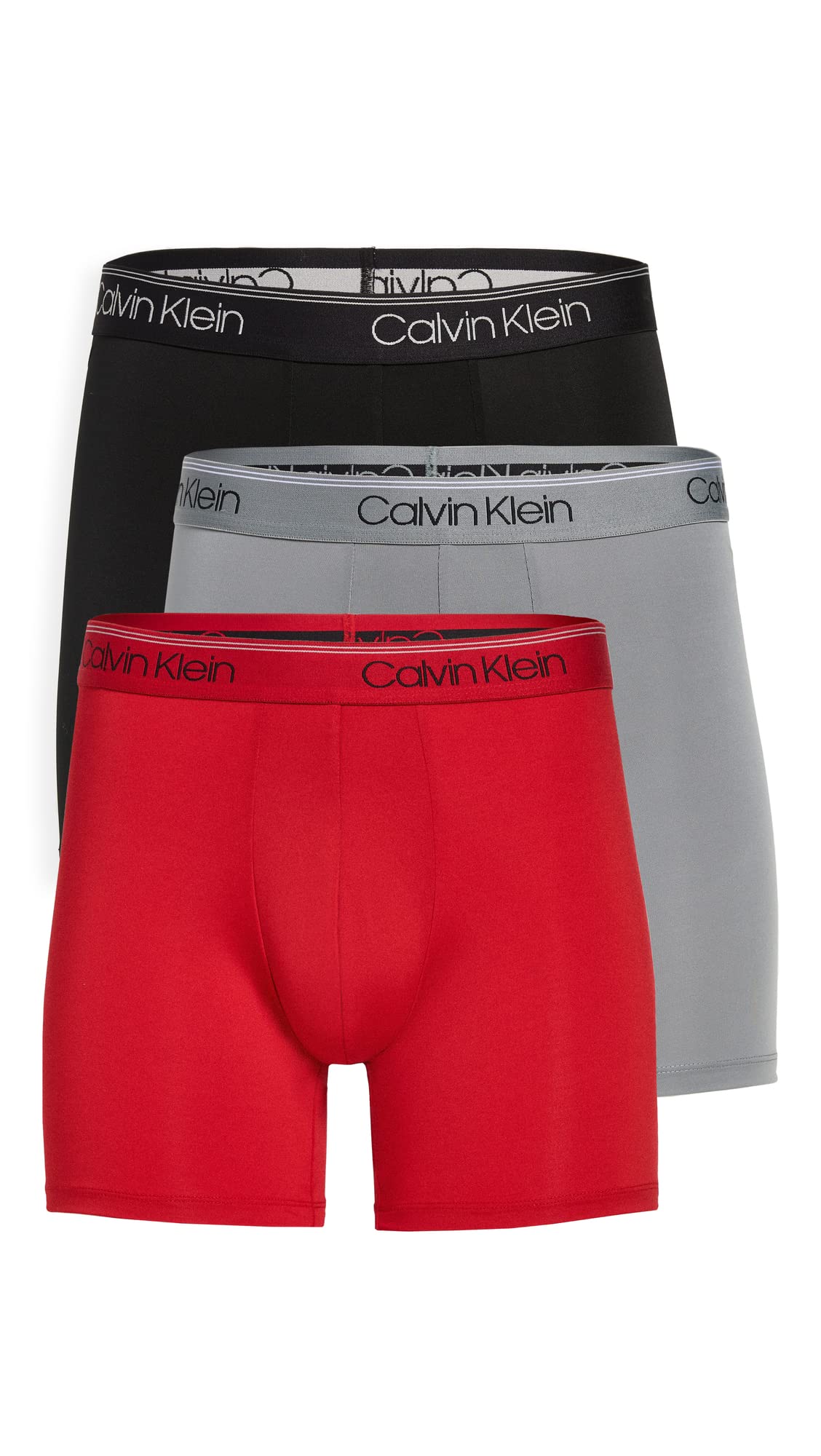 Calvin Klein Micro Stretch Boxer Brief 3-Pack - black - Medium