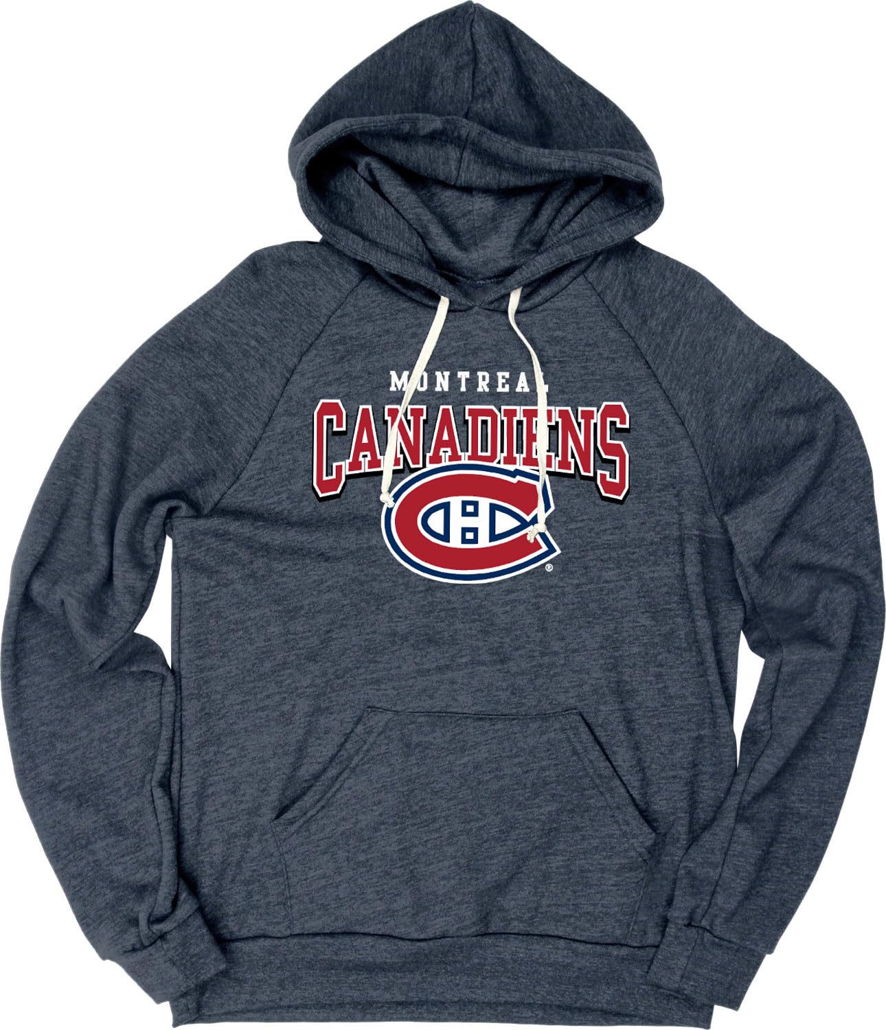Blue 84 NHL Officially Licensed Tri-Blend Hooded Sweatshirt High Sticking