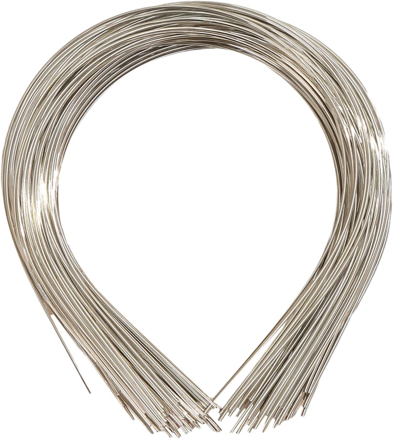 5x 50 Pack Metal Headbands for DIY Projects Hair Accessories