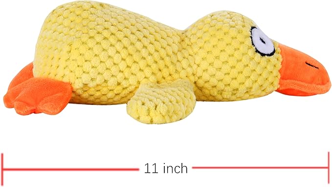 Juguete para Perro Tamu style Pato Squeaky de Peluche 11 Pulgadas miniatura 5