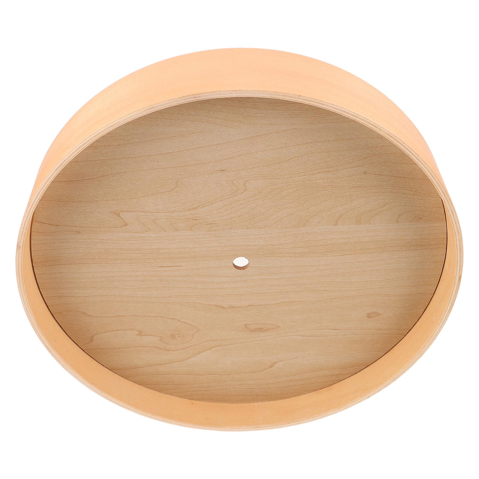 Cadre pour horloge murale bois naturel 25cm bordure mince pour mécanisme quartz maison