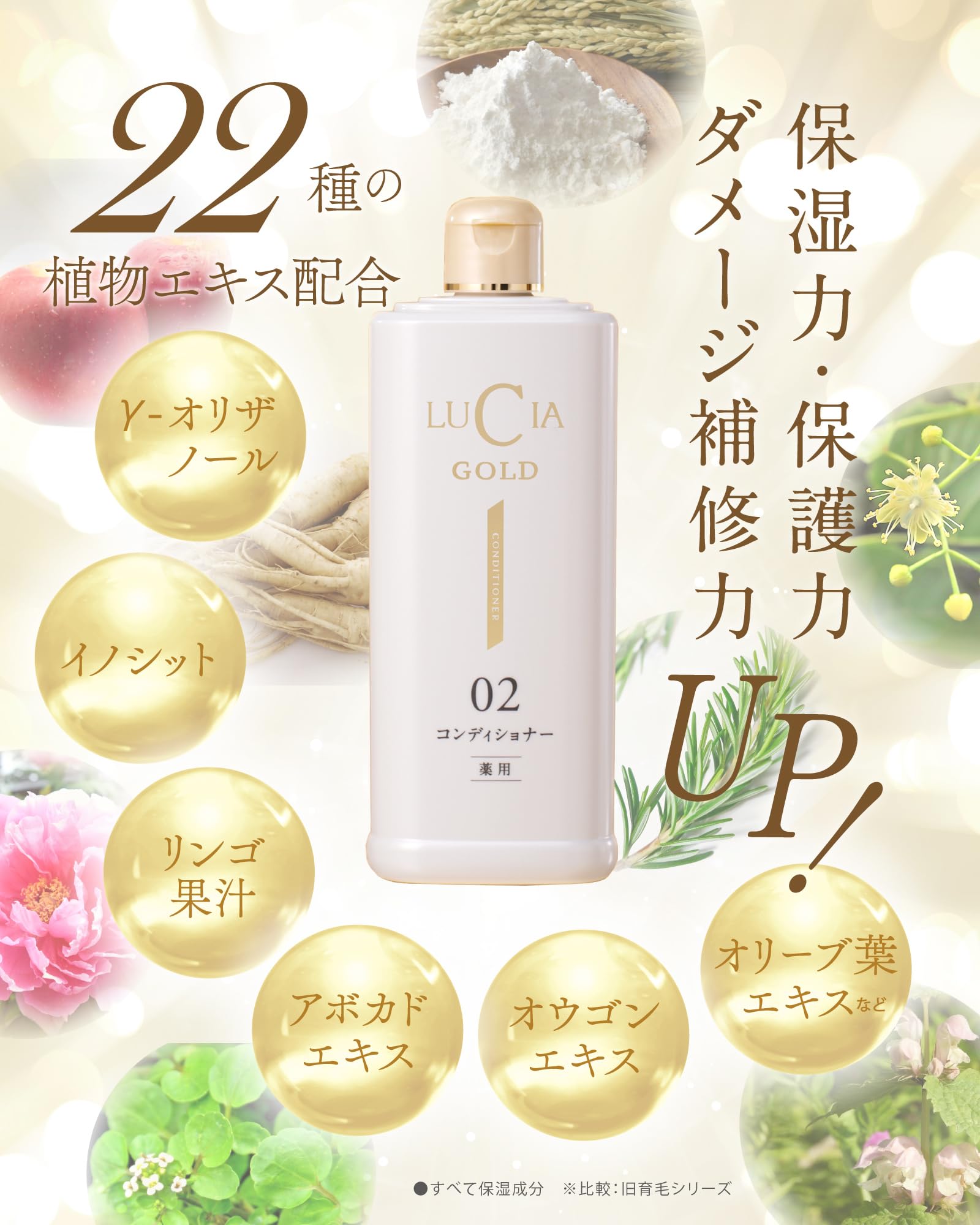 Amazon | 【医薬部外品】 ルチア 薬用 コンディショナー ゴールド
