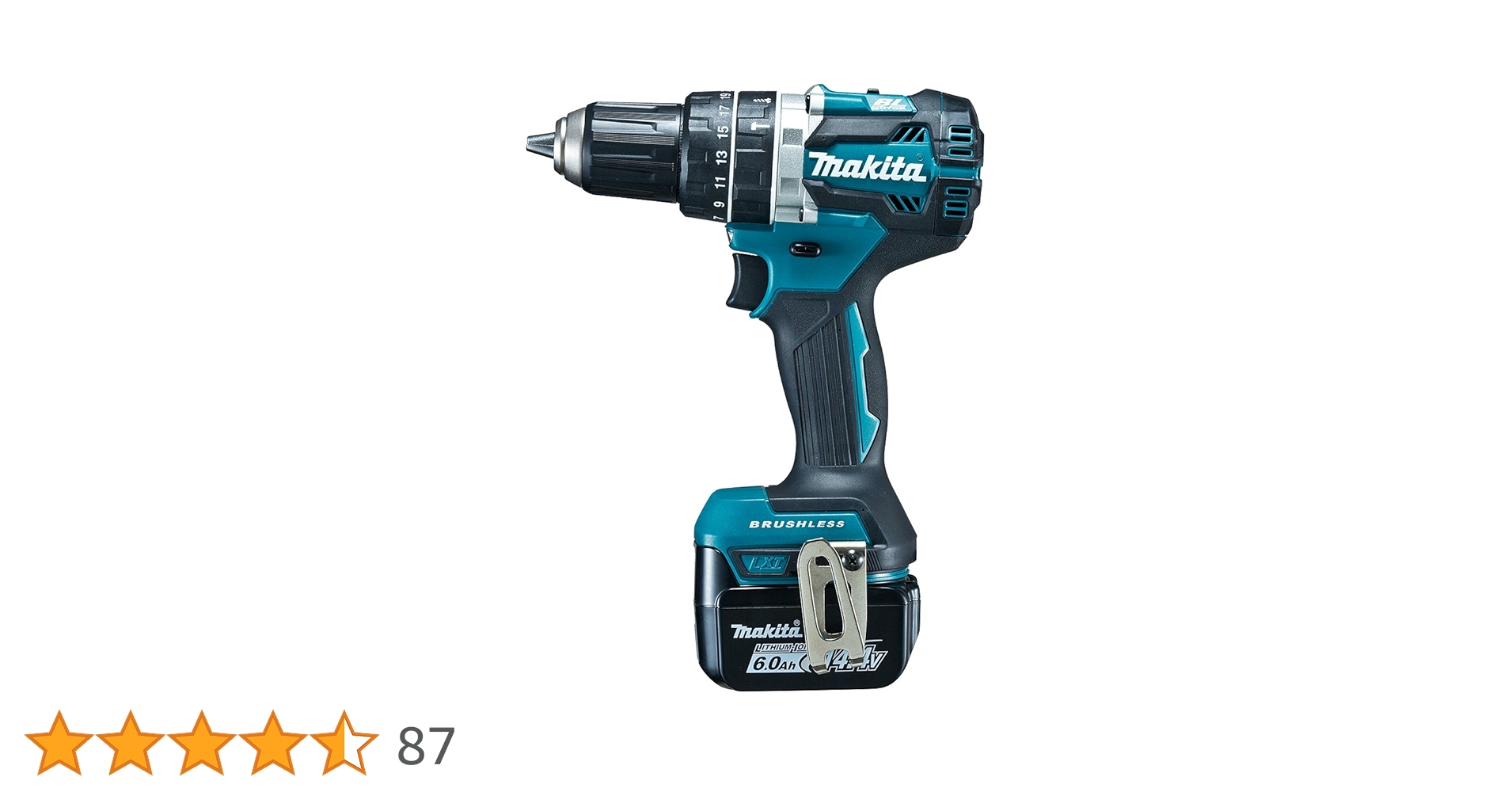 Amazon | マキタ(Makita) HP474DRGX 充電式震動ドリル 青 14.4V 6.0Ah
