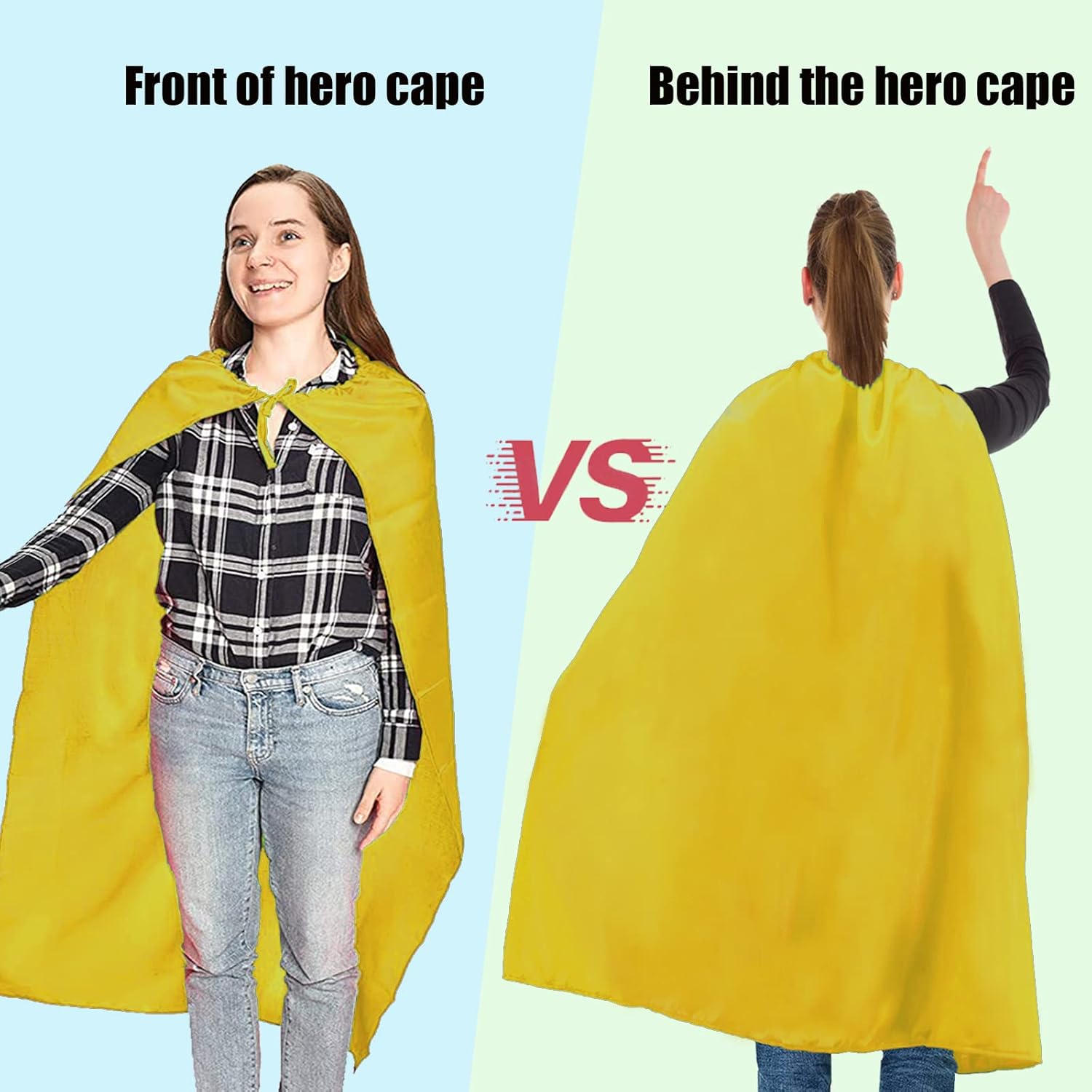 Adult Superhero Capes and Masks - Halloween Vampire Cape Superhero Party Capes Superhero Costume - Image 2
