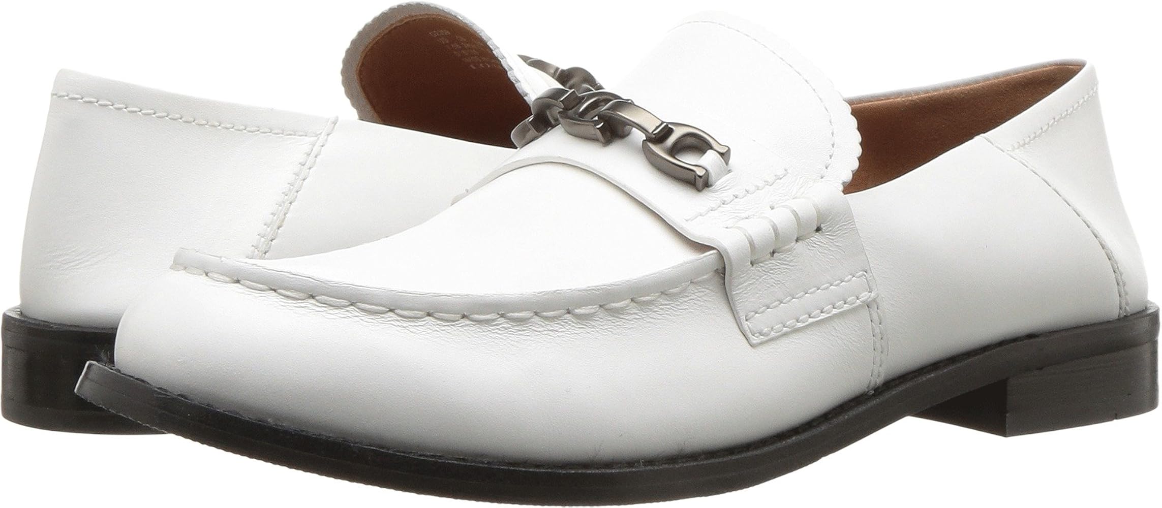 Coach white loafers Clearance