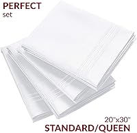 Vista 2 de Mellanni Juego de fundas de almohada, 4 fundas de almohada de la colección Iconic Collection, extra suaves, refrescantes, resistentes a las arrugas