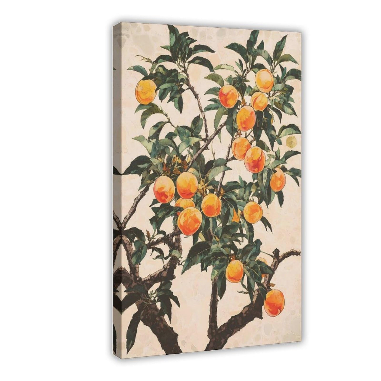 Poster pêcher toile 50x75 cm pour décoration salon - 8