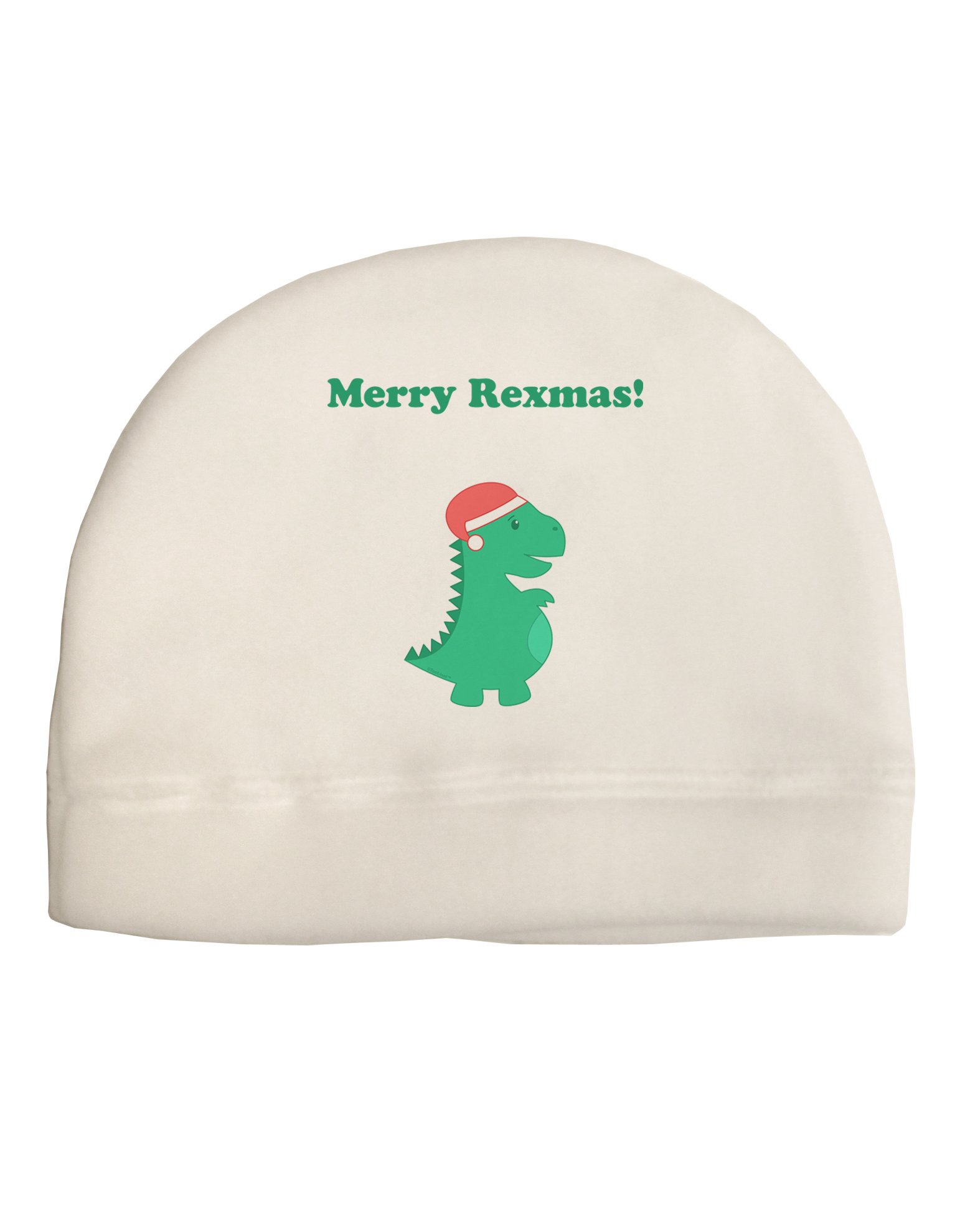 Merry Rexmas T-Rex Dinosaur Christmas Child Fleece Beanie Cap Hat
