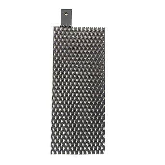 Titanium Anode Mesh with MMO Ruthenium-Iridium Coating 170 * 70 * 1mm with Post for Electrochemical Application and Swimming Pool Cleaning