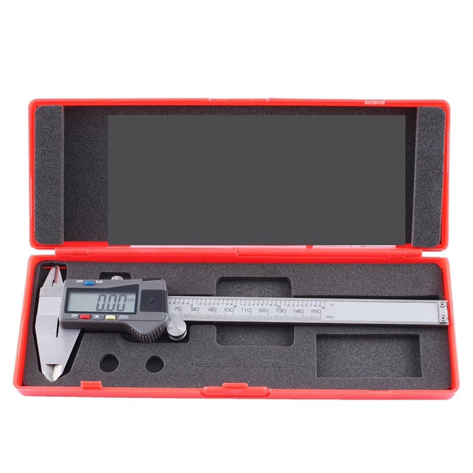 AUTOUTLET Digitale Micrometer Elektronische Digitale Leesmeter met LCD-scherm 0~25 mm Digitale Buiten Micrometer met Absolute en Incrementele Modi inch/Metrisch