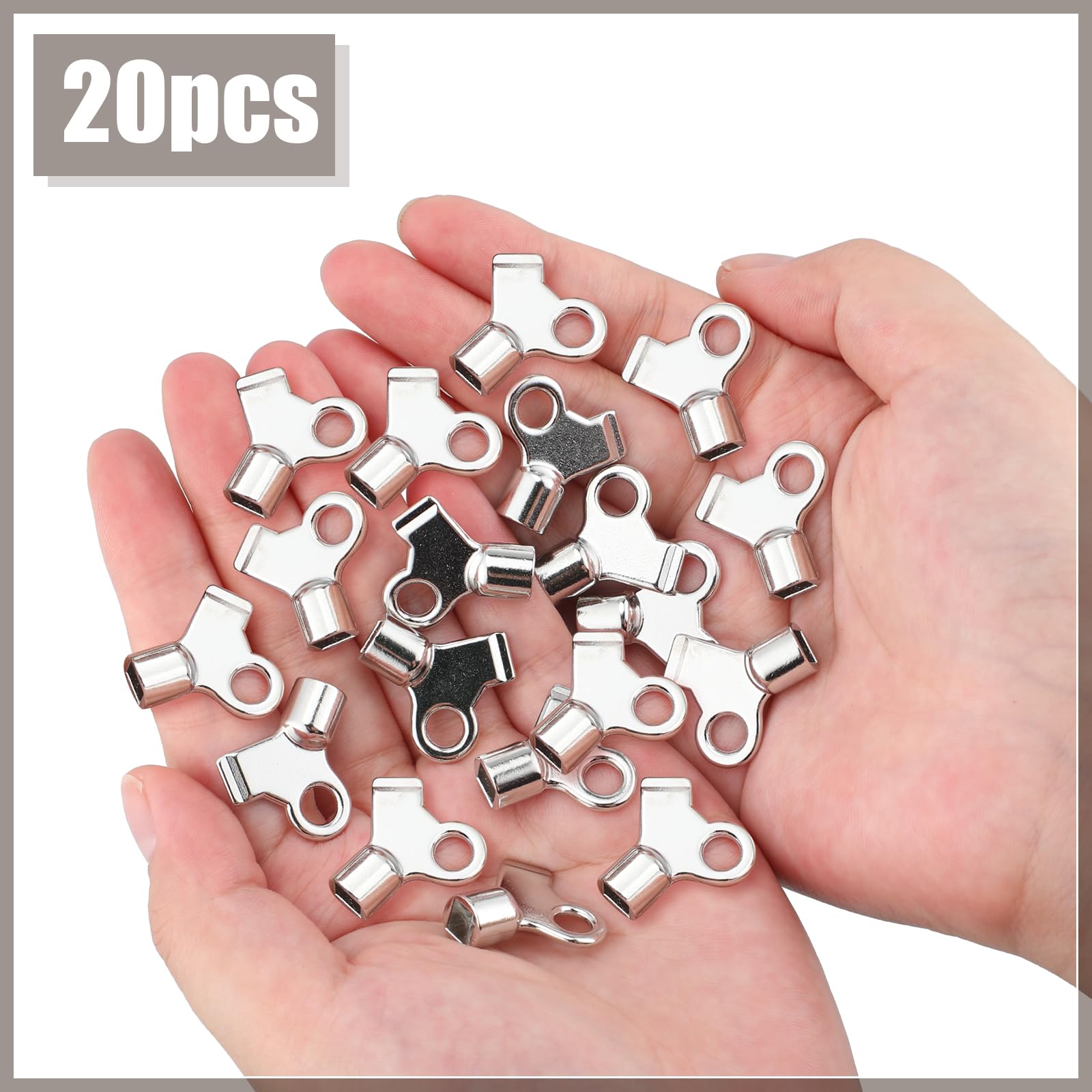 Snapklik.com : Gisafai 20 Pcs Radiator Bleeding Air Valve Key Metal ...