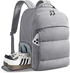 BAGSMART 30L Sac à dos de voyage 15.6 Inch Carry on Backpack pour avions, Sac à dos de gym léger avec compartiment de chaussures