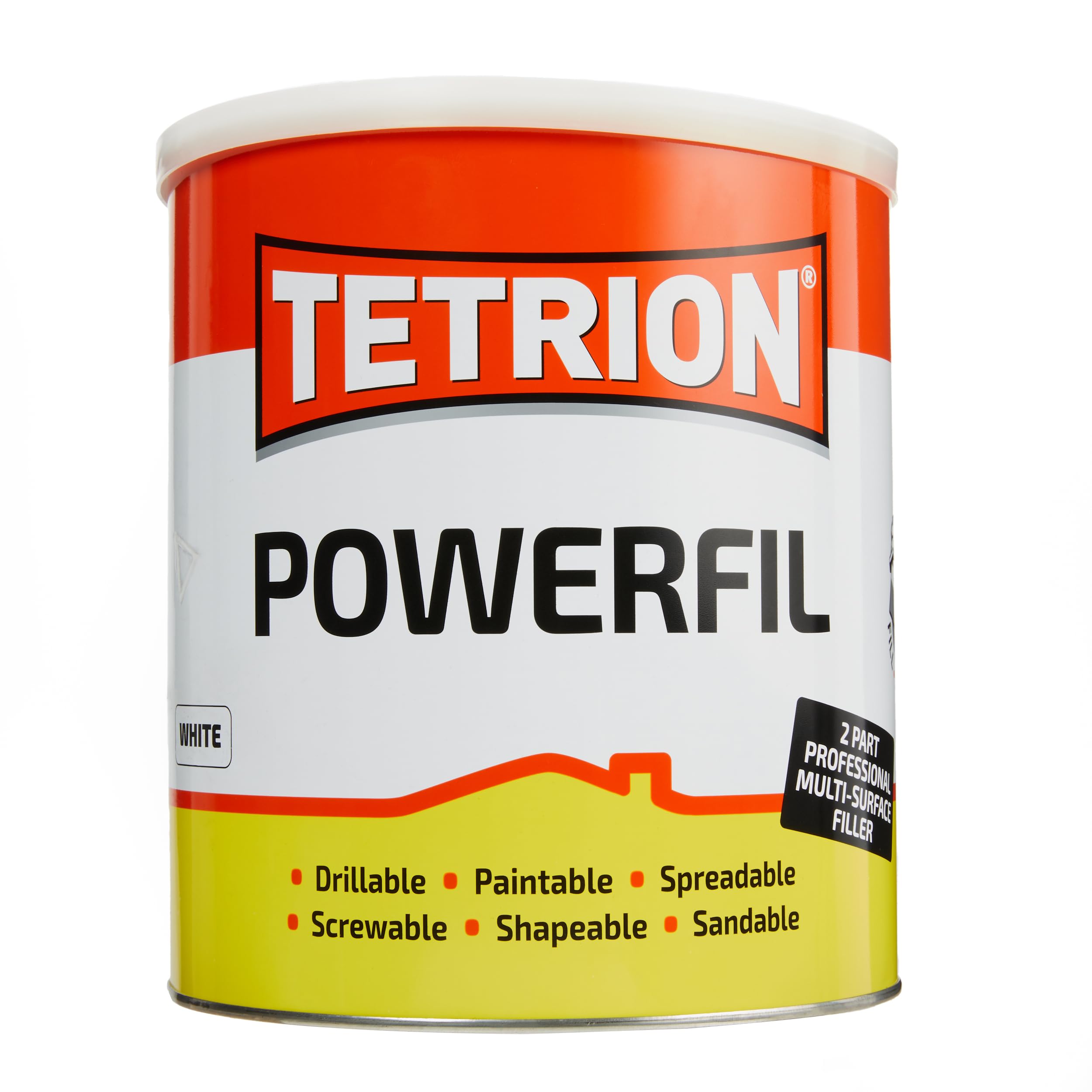 Tetrion Fillers White Tpw035 Powerfil 2-Part Filler 3.5Kg