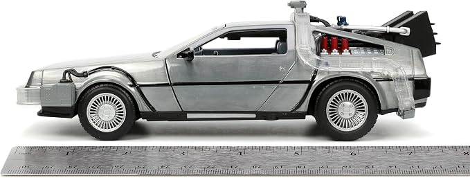 Jada Back to The Future Part I 1:24 Time Machine Car miniatura 3