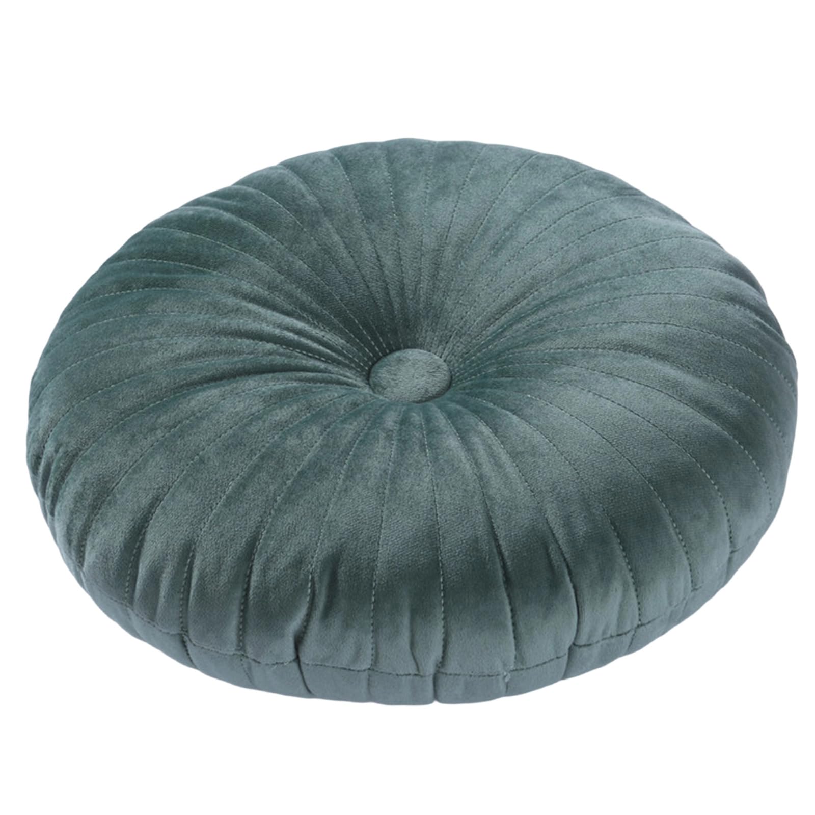 Msioytog Round Pumpkin Pillow for Sitting on Floor or Lower Back 35Cm Soft Plush Window Throw Pillow Floor Seat Cushion