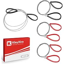 4-Pack 23.6-inch Cable Saw for Wires, Wood, Metal and PVC Pipe Cutting