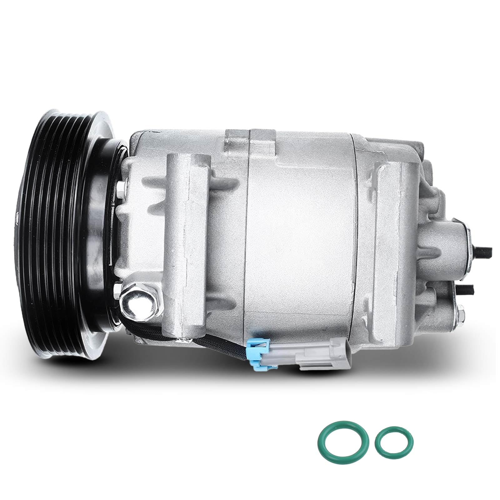 Frankberg Compresseur de climatisation avec embrayage 8200940837 | Compatible avec: M.e.g.a.n.e I Classic LA0/1, M.e.g.a.n.e II Break KM0/1, M.e.g.a.n.e II Coupé-Cabriolet EM0/1