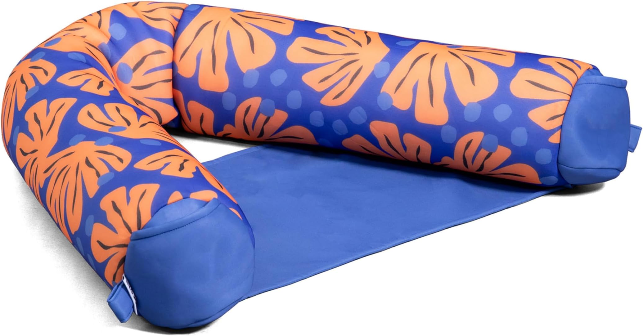 Big Joe Noodle Sling, No Inflation Needed, Pool Float with Armrests, Quick Draining Fabric, Cup Holder