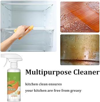 Electrolyzed Ion Kitchen Cleaner Spray, Multi-purpose Cleaner Spray, Floor Clean Cleaning Solution, Easy Cleaning Household Items, For Hold, Oven, Stove, Range Hood (1)