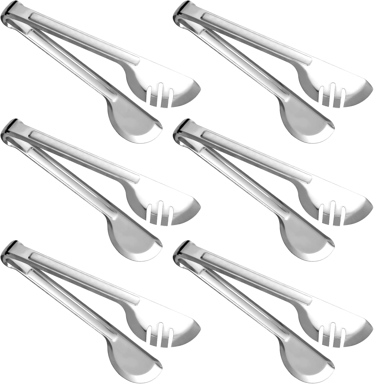 Tcoin Serving Tongs Kitchen Tongs,Stainless Steel Food Tong Serving