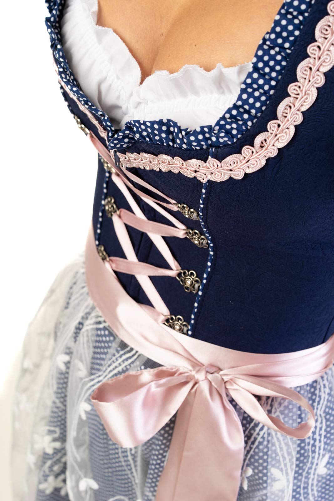 Trachtl Dirndl Damen Steffi 2:TLG Set Trachtenkleid und Schürze (ohne Bluse) gr.34-44