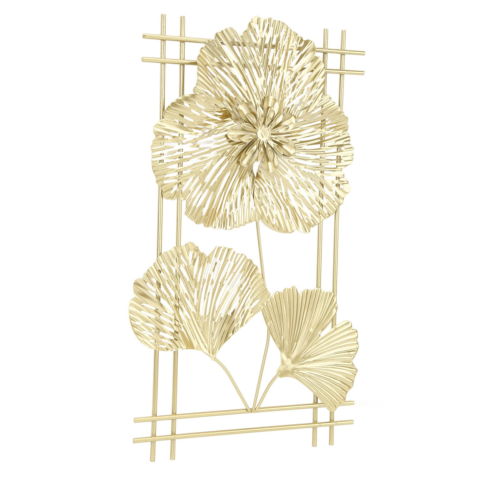 Masyrt Modern Ginkgo yaprak duvar heykeli, solan demir dekor, tasarım,  oturma odası ofisi için, çeşitli : Amazon.com.tr: Ev ve Yaşam