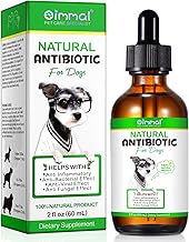 Natural Antibiotics for Dogs,60ML Antibiotic Drops for Dogs,Antibiotics for Pets That Relieve Itching-Helps Relieve Canine Allergy,Antibacterial Effect
