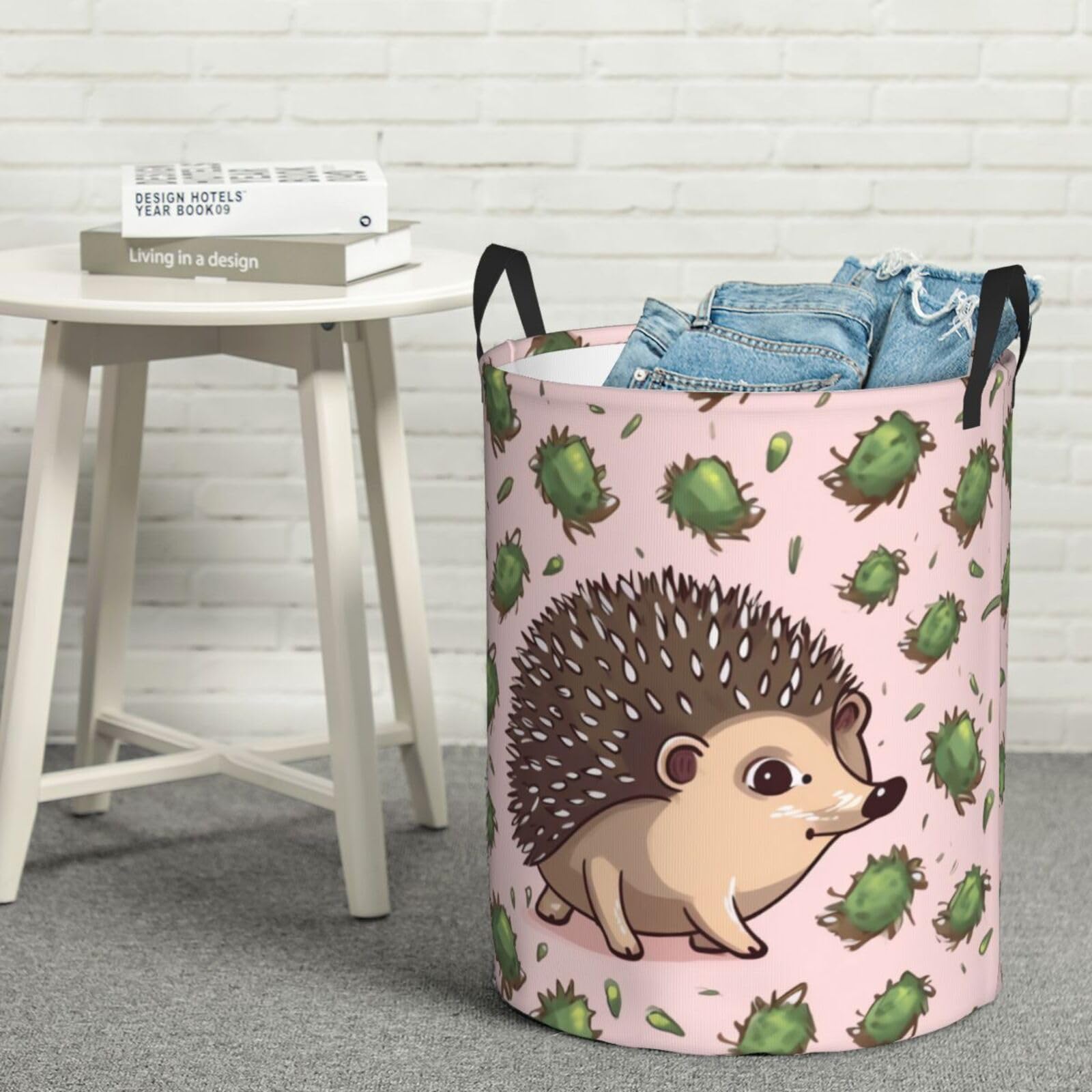 Panier à linge autonome résistant pour en finir avec le désordre des jouets et vêtements