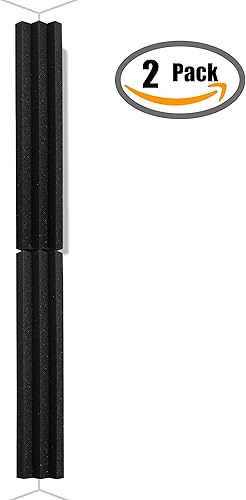 Miniatura 2 de Column - Cuña acústica para estudio de espuma insonorizada, con acabado de bloque de esquina, para estudios o cine en casa (paquete de 8) - Color