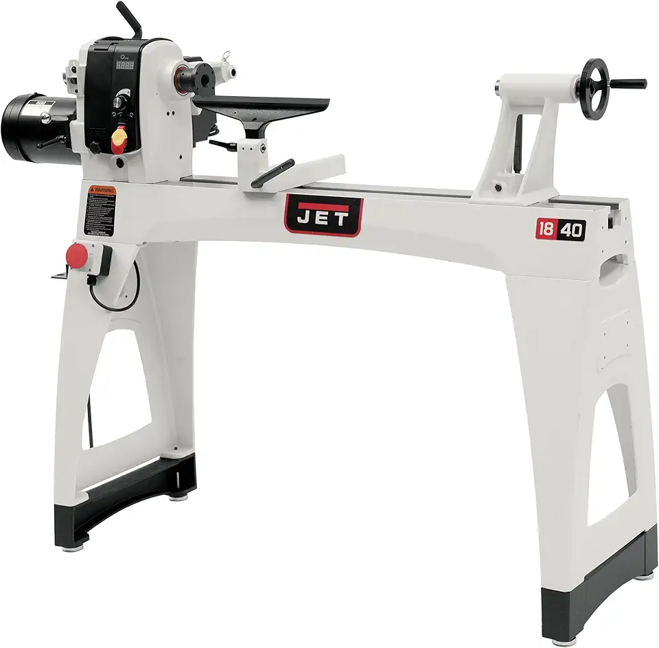 JET 18 inch x 40 inch EVS 2 HP Lathe