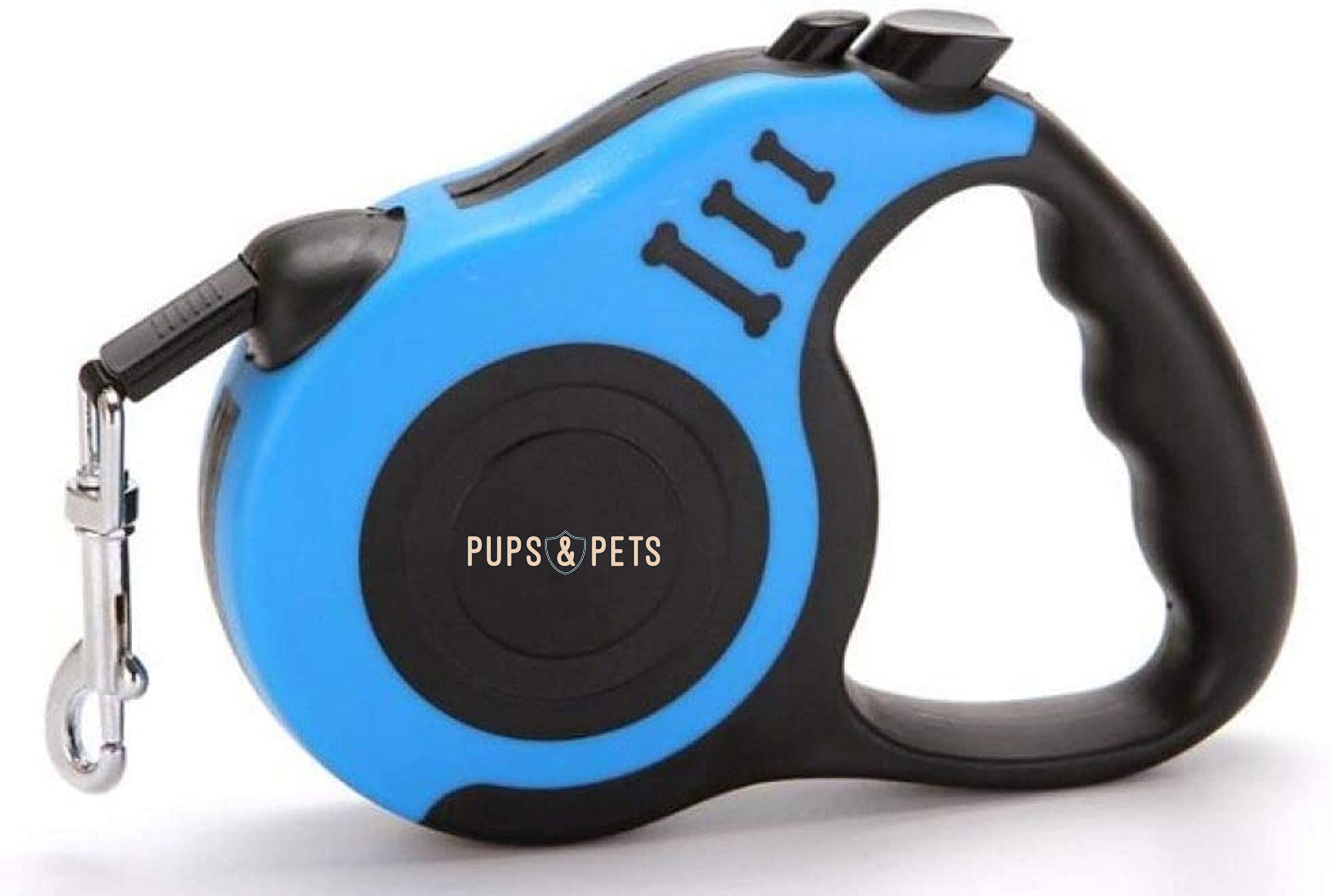 Pups&Pets Dog Leash 5M Retractable Dog Leash Automatic Flexible Dog Puppy Cat Traction Rope Belt Dog Leash, Blue Color, 5M Length, Pet Weight 15 Kg (B09RVFBF34) Amazon Price History, Amazon Price Tracker