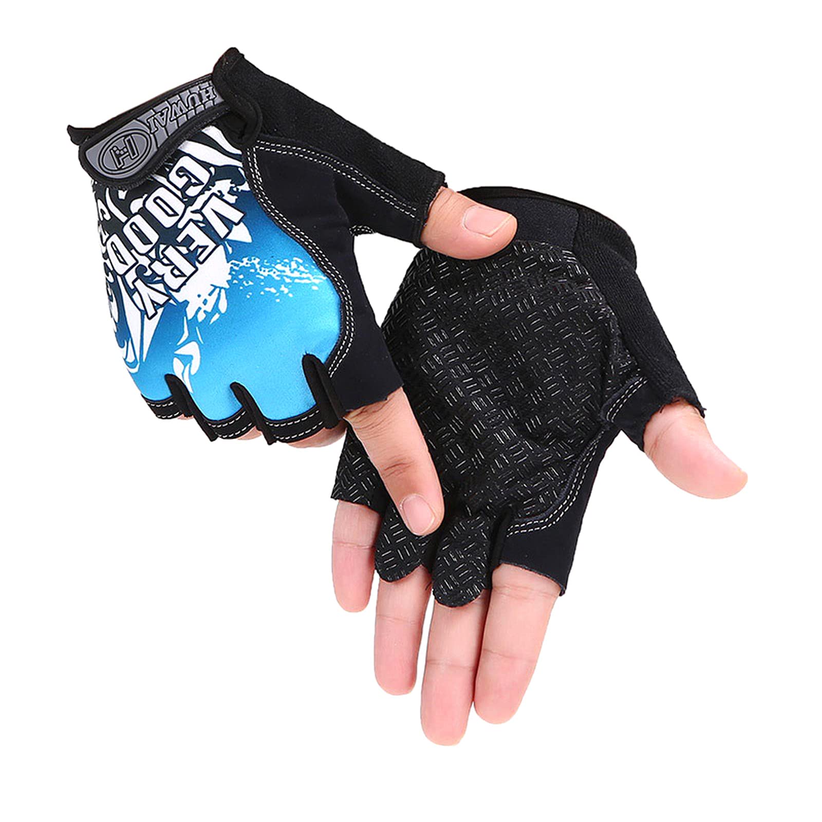 Guantes de remo sin dedos, protección solar para hombres y mujeres, para pesca, kayak, remo, senderismo, vela, pesca, conducción