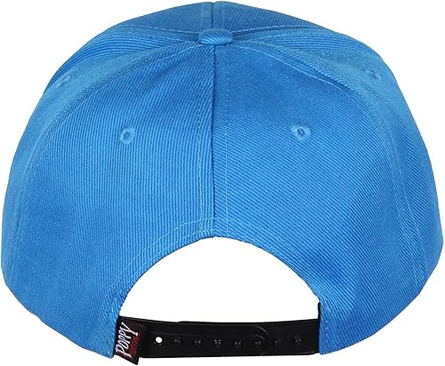 Vista 3 de CultureFly Poppy Playtime Huggy Smile Adjustable OSFM Snapback Hat Cap for Men and Women Blue