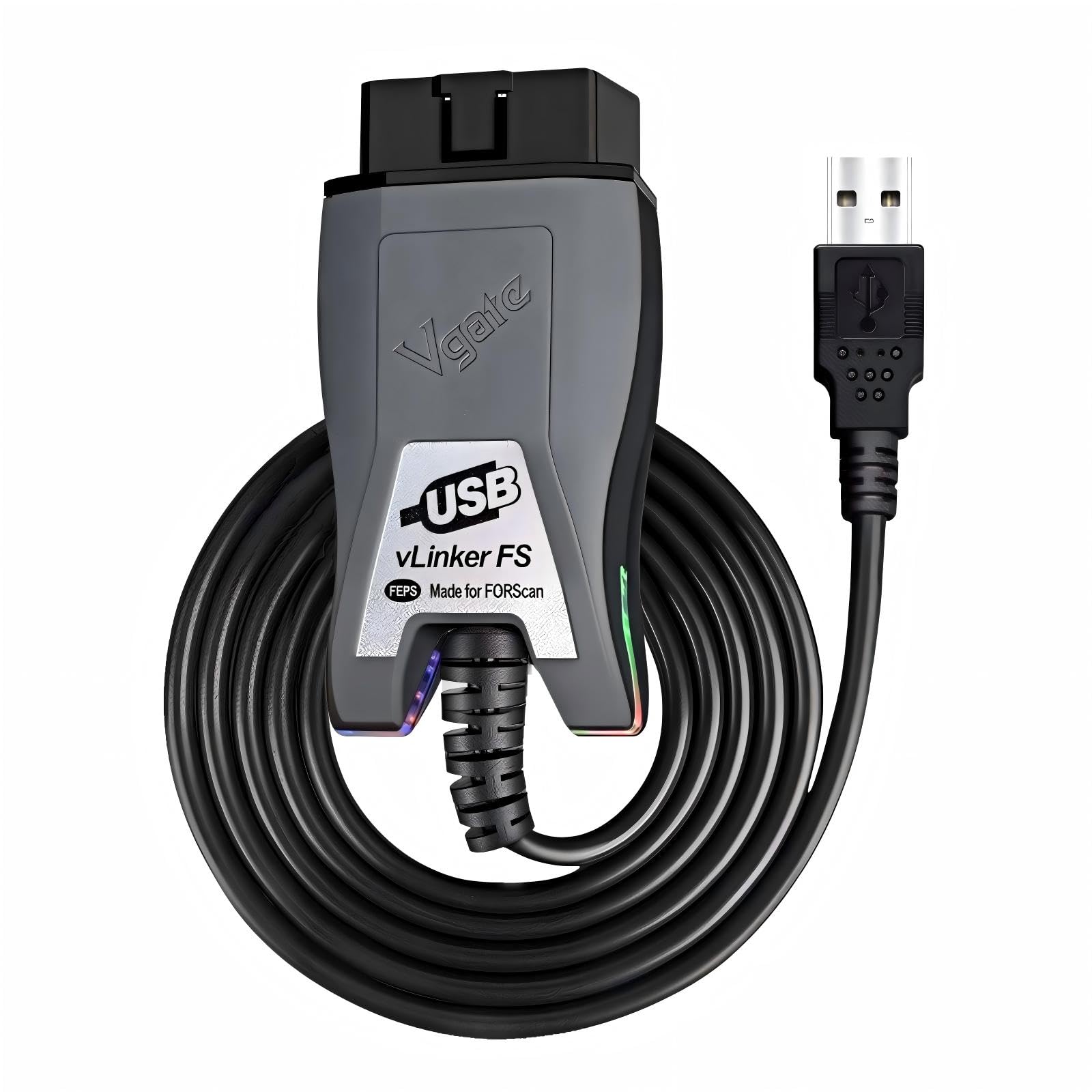 Vgate vLinker FS OBD2 USB Adapter for FORScan HS/MS-CAN Auto Switch