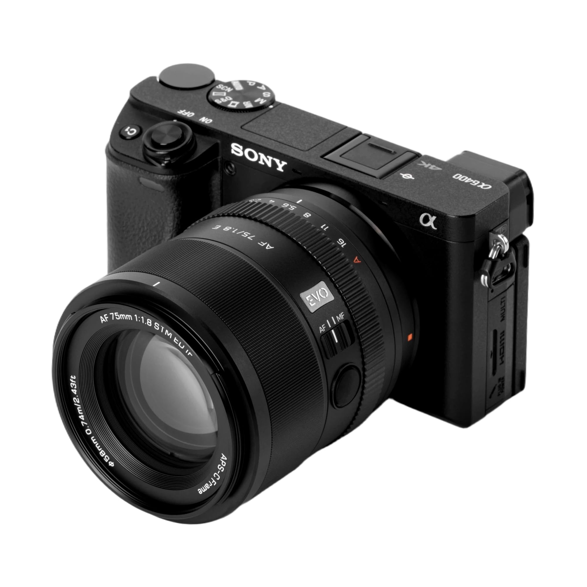 Amazon.com : VILTROX 75mm F1.8 EVO Lens, AF 75mm f/1.8 E for Sony