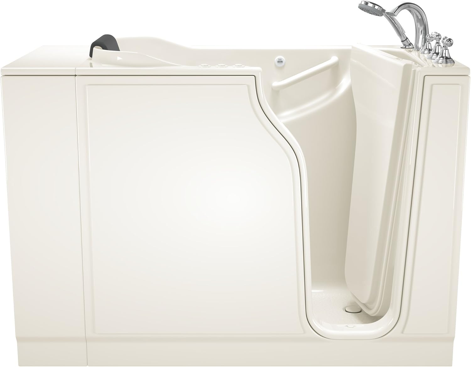 American Standard 30"x52" Right Hand Premium Series Walk in Combo Whirlpool and Air Spa in Linen
