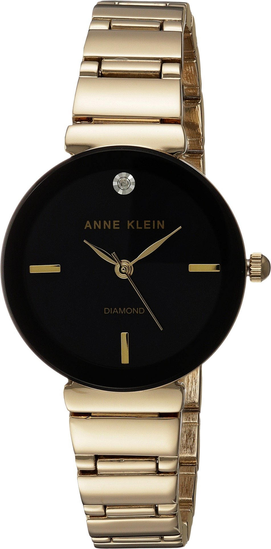 Anne Klein Women's Genuine Diamond Dial Bracelet Watch, AK/2434